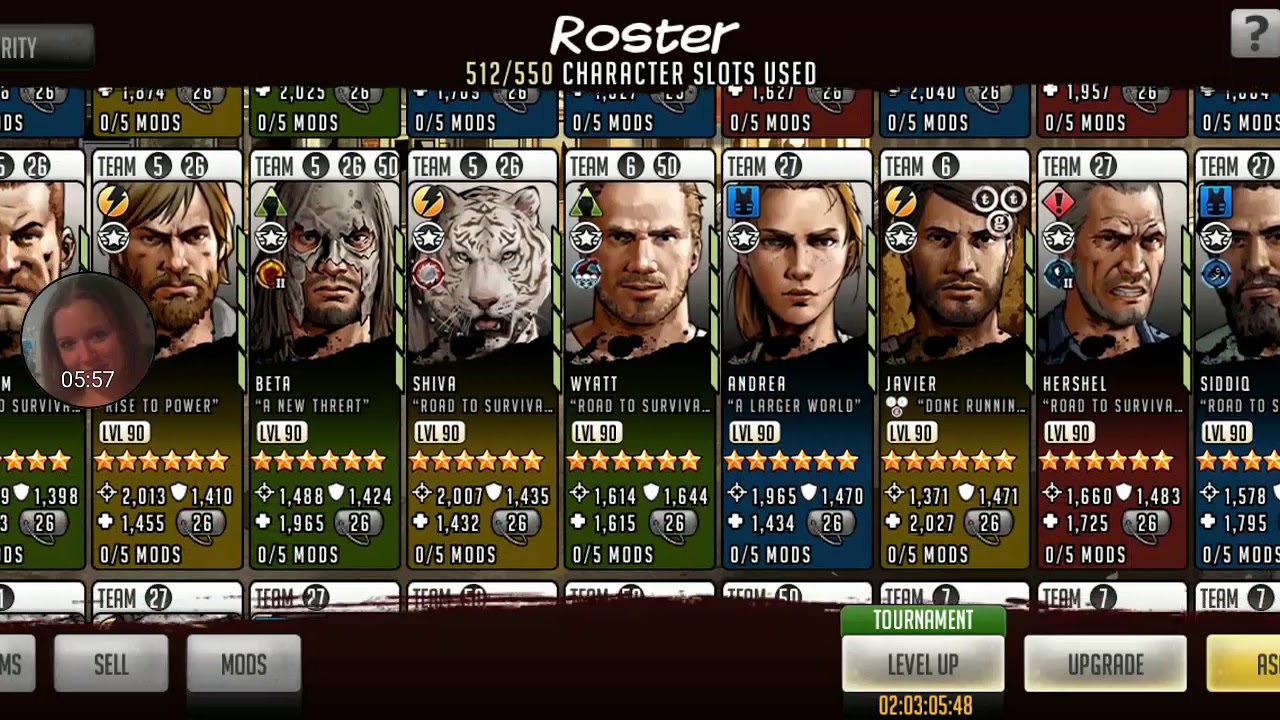 TWD Road To Survival *NEW ANGEL AND PULLS* Hawk