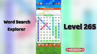 Word Search Explorer Level 265 Answer 🔍 | Step-by-Step Guide | Go Answer screenshot 1