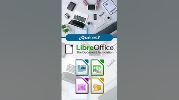 ¿Qué es LibreOffice? #LibreOffice   #ofimática #cal #writer