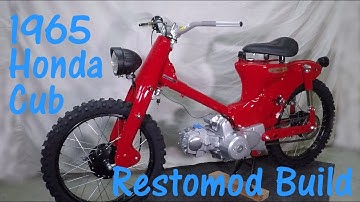 1965 Honda Cub Build Update And New Mods