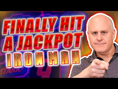 Finally Hit a Jackpot on High Limit Iron Man! 🤖 Free Games Hits 5 of a Kind on Max Bet
