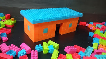 Satisfying DIY LEGO House | LEGO Building Blocks Video | #BuildingBlocksToys SABRINA TOYS