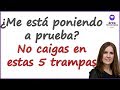 ¿Él te está PONIENDO A PRUEBA? Cuidado con estas 5 TRAMPAS