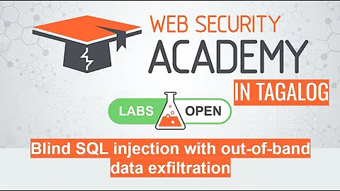 Blind SQL injection with out-of-band data exfiltration | Portswigger Academy