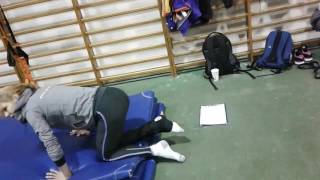 Dynamic exercises of the quadriceps femoris during ankle injury