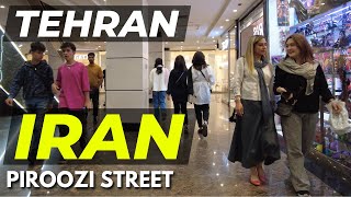 Iran 2024 - Walking In Tehran Piroozi Street Walking Tour