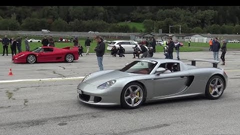 Ferrari F50 Vs Porsche CarreraGT