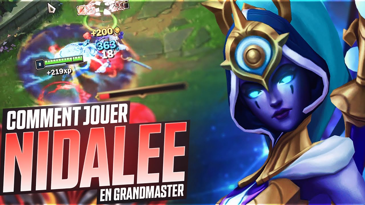 SOLO Q GRANDMASTER NIDALEE JUNGLE ! GAMEPLAY ÉDUCATIF