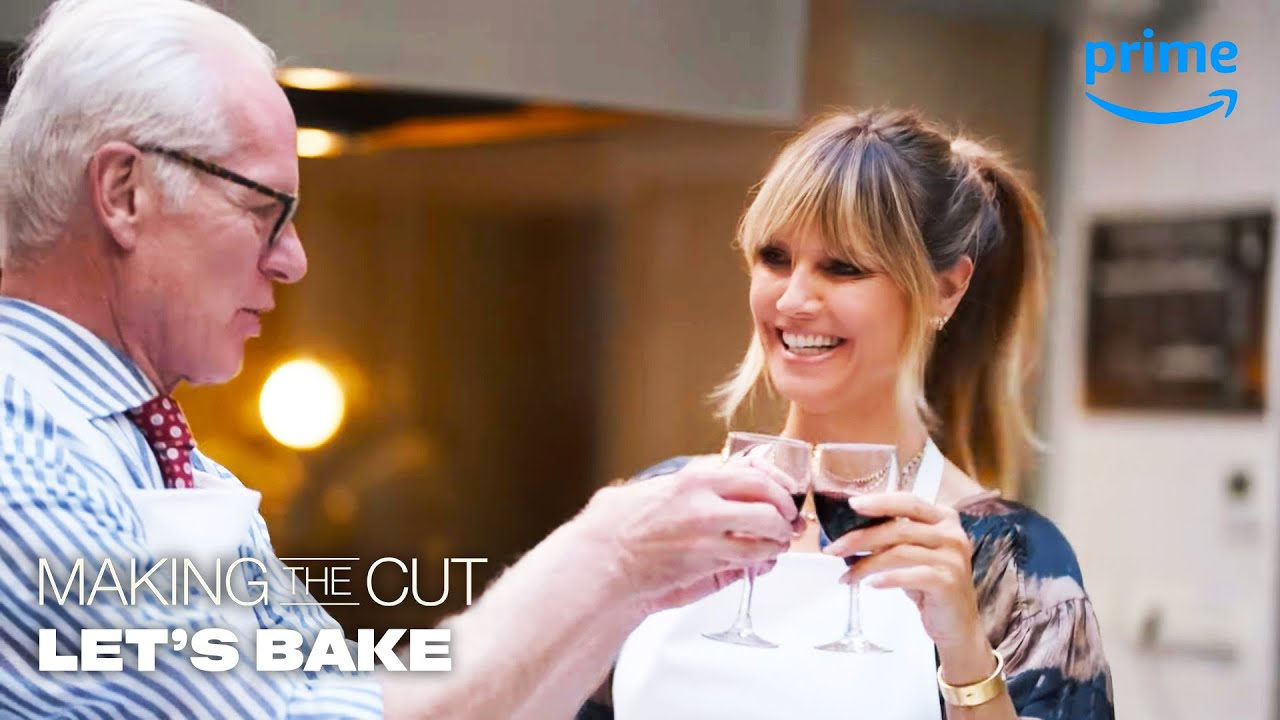 Tim Gunn & Heidi Klum Bake | Making the Cut | Prime Video