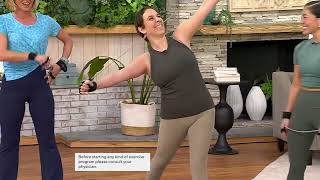 PVOLVE Low-Impact Functional Fitness Method w/ Wall Chart on QVC screenshot 4
