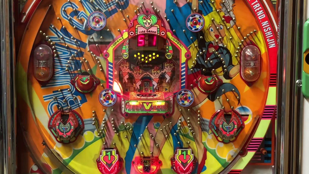 レトロパチンコ（西陣・ソフィア）　バニーギャルズ　　（羽根物）