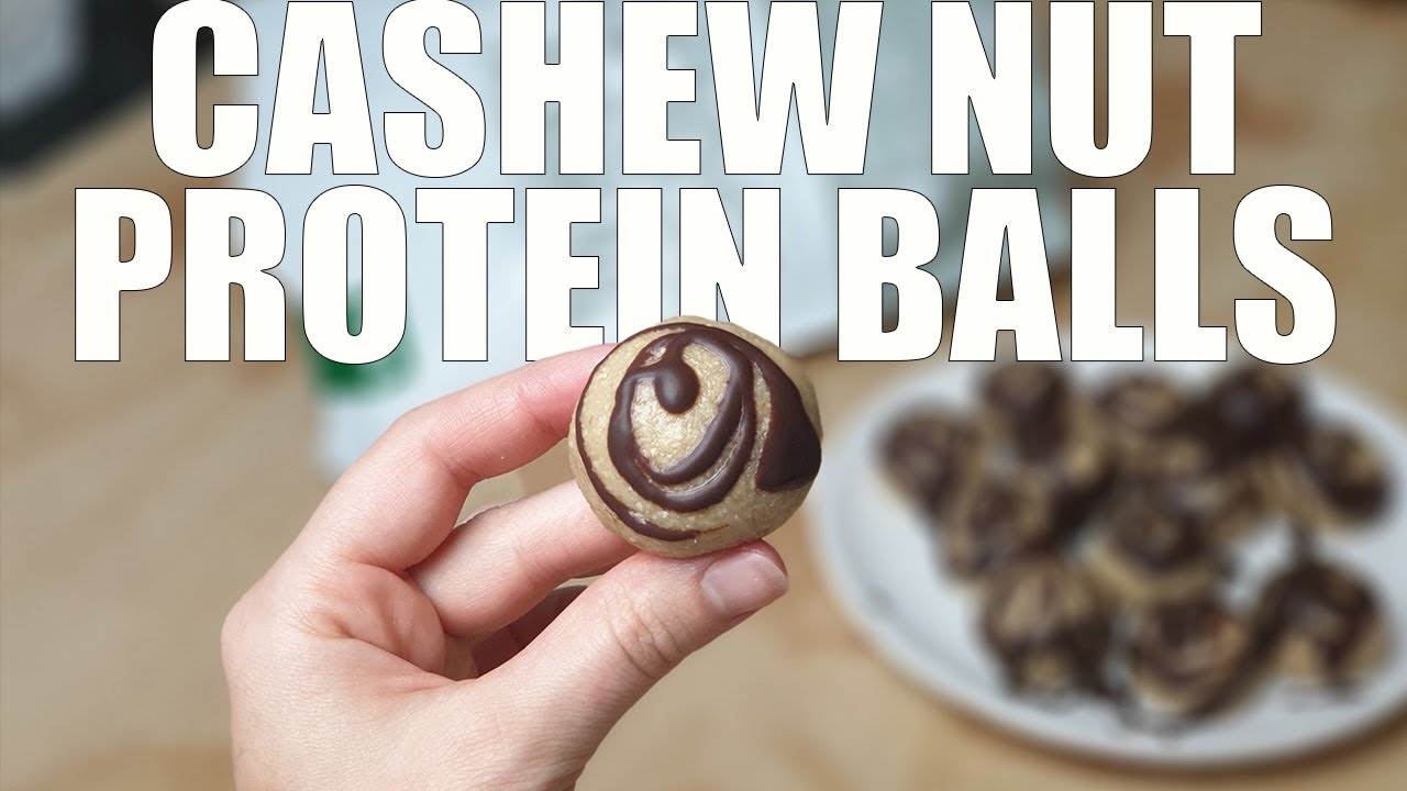 Cashew Nut Protein Balls YouTube
