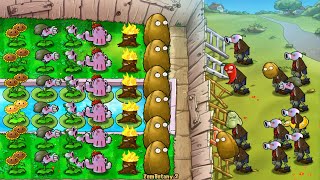 Plants Vs Zombies Hypno Plants Mod Zombotany 2 Gameplay