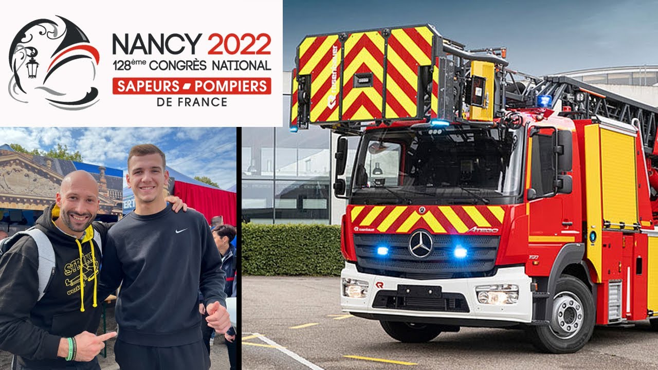 Congres National des Sapeurs-Pompiers à Nancy
