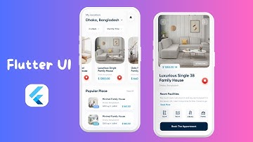 Flutter UI - House Rental App