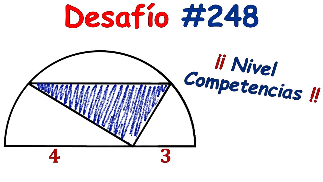 ¡¡ Impresionante Ejercicio Nivel Competencias !! ¿EUCLIDES? [ Áreas Sombreadas ]