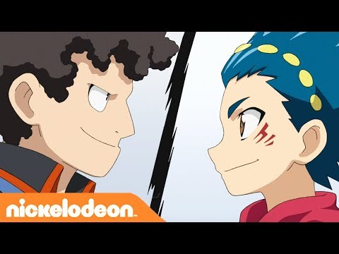 Ein mächtiger Gegner! Hyper Horusood! Episode 8 - Beyblade Burst Deutsch - Valt und Hoji kämpfen bei der Bezirksmeisterschaft in der vierten Runde.