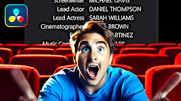 How to Create Rolling Credits in DaVinci Resolve - in 1 Minute!