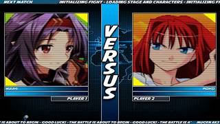 Mugen Yuuki Konno Me VS Aoko Aozaki Cpu - Mode Versus