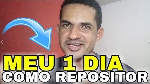 COMO FOI MEU 1º DIA DE TRABALHA COMO REPOSITOR | Dia a dia de um Repositor