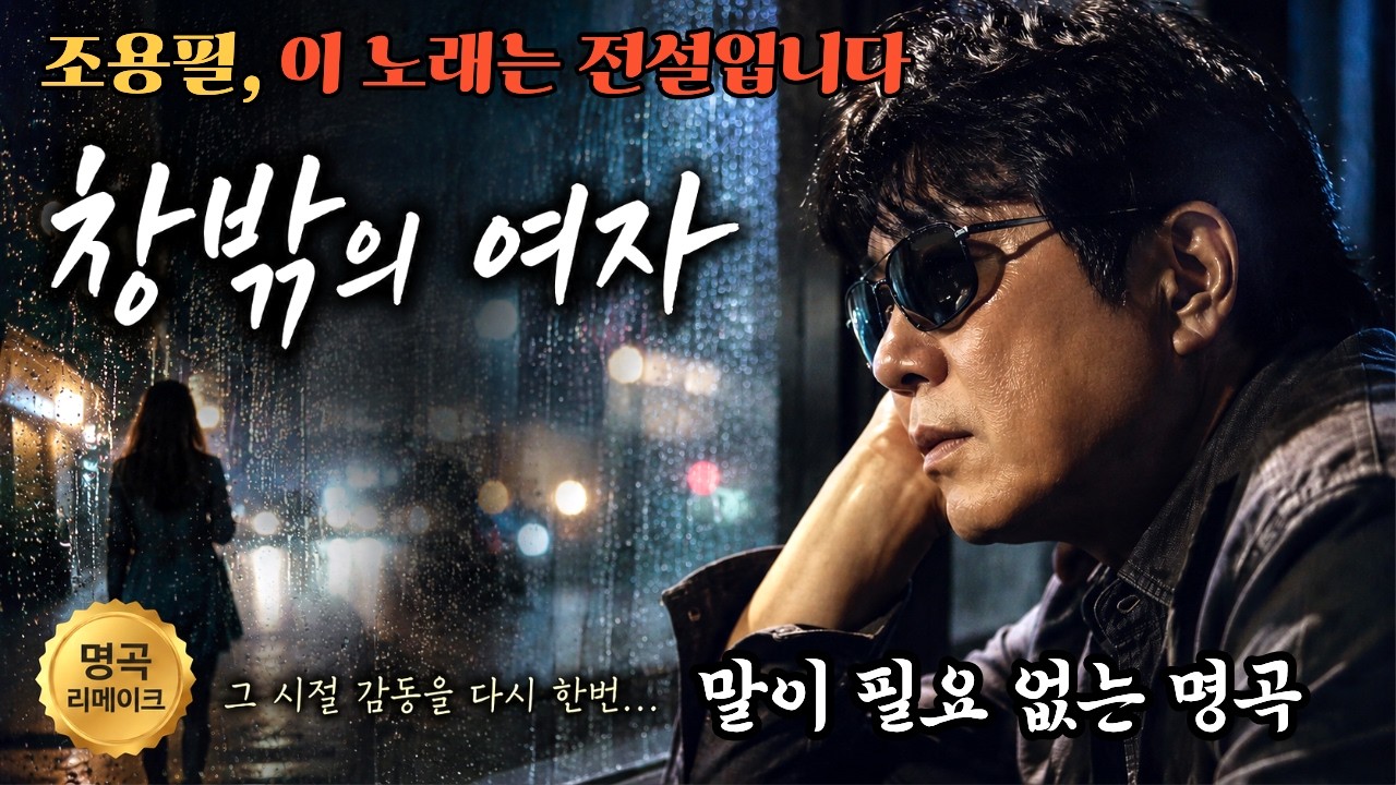 창밖의 여자 - 조용필 | 다시는 나오기 힘든 대한민국 최고의 명곡