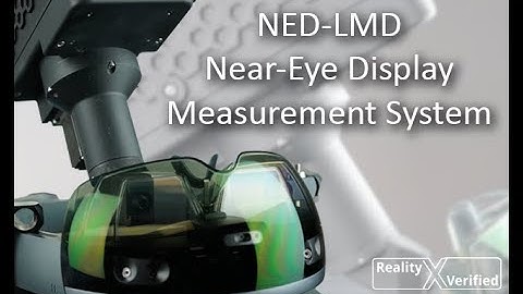 NED-LMD Near-Eye Display Measurement System