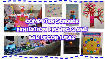 "Best Computer Science Exhibition Projects & Lab Decoration Ideas | Creative DIY Tech Display Ideas"