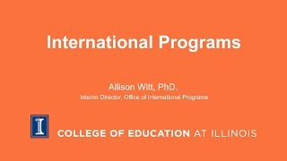 International Programs
