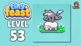 Tiny Feast level 53 walkthrough solution 