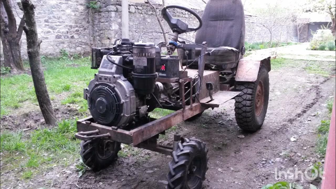 Документы на самодельный трактор Самодельный минитрактор. Homemade mini tractor - YouTube