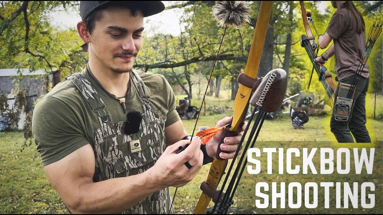 Good Ol' Backyard Shooting with Traditional Bows