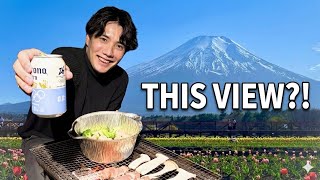 Escaping Work for This… Mt. Fuji BBQ 🇯🇵