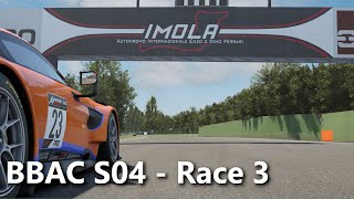 BBAC S04 Race 3 - Imola - Assetto Corsa Competizione