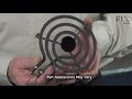 Replacing your Frigidaire Range 6-Inch Surface Element