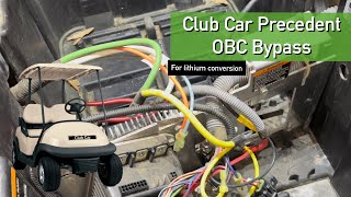 Club Car Precedent OBC Removal (2004 ~ 2009)