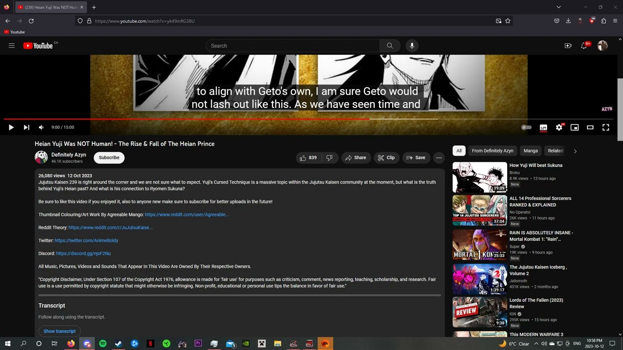 the male rage.. (self clip)