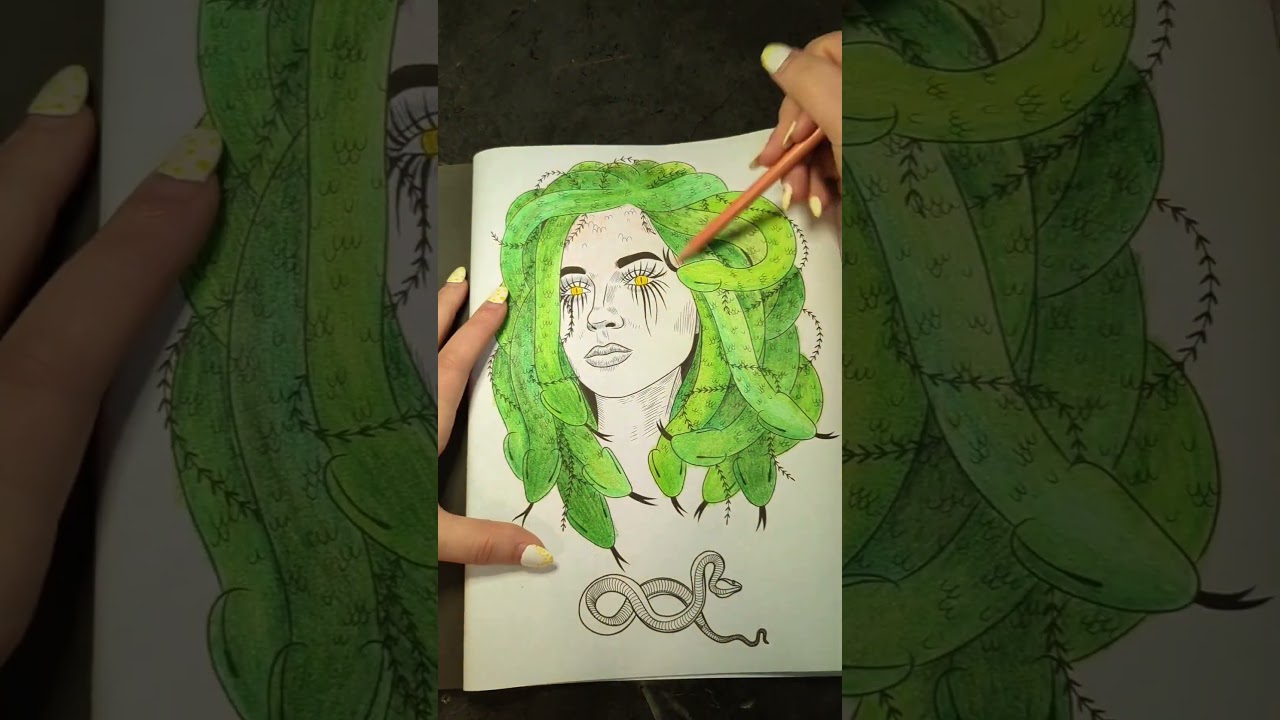 Tales of Horror Coloring Book 