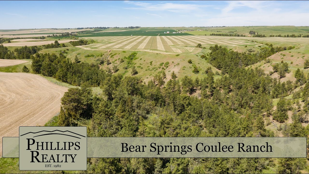 SOLD! Montana Ranch for Sale Bear Springs Coulee Ranch Denton, Mt
