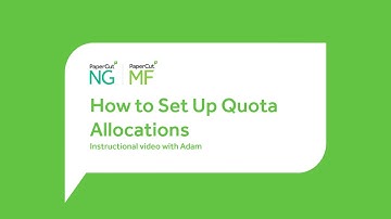 How to Set Up Quota Allocations