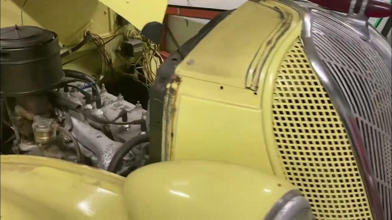 1936 Terraplane engine overview - YouTube