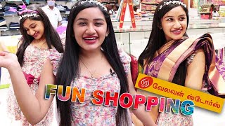 Sema Fun Shopping @Velavan stores | Vlog 36 | Raveena Daha