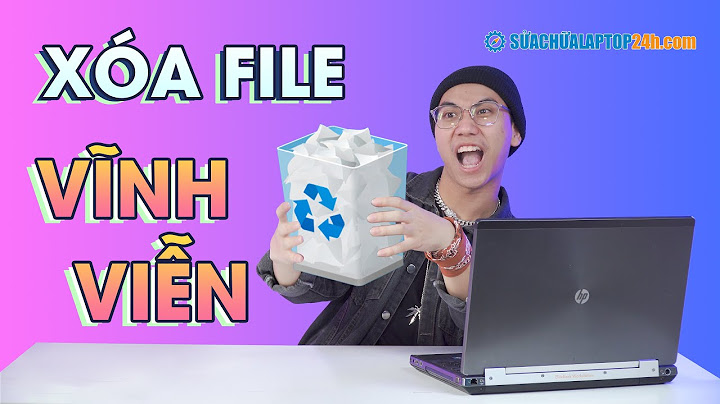 Làm thế nào để xóa file trong máy tính