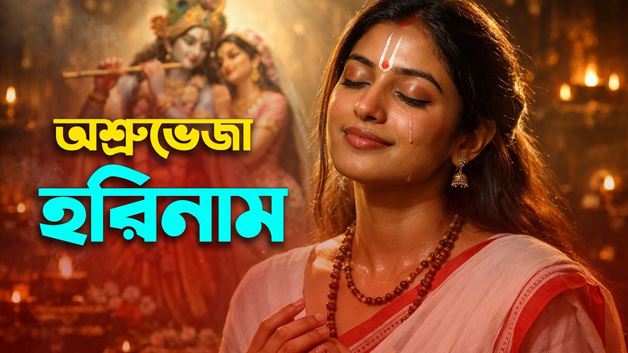 অশ্রুভেজা হরে কৃষ্ণ কীর্তন | Hare Krishna Kirtan | Harinam Sankirtan | #kirtan #iskcon #hindu