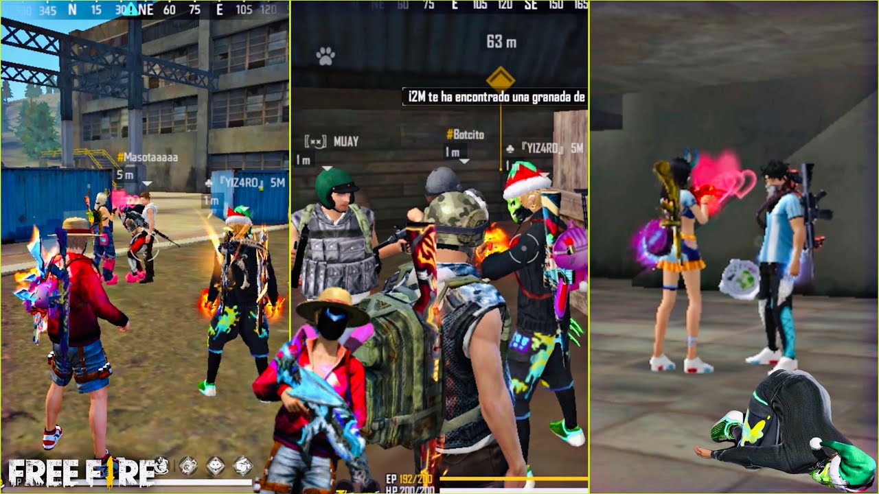 Recopilación De Las Aventuras Más ÉPICAS De Yizaro, Luffy 21, Muay Y Botcito 😱🍀 #freefire