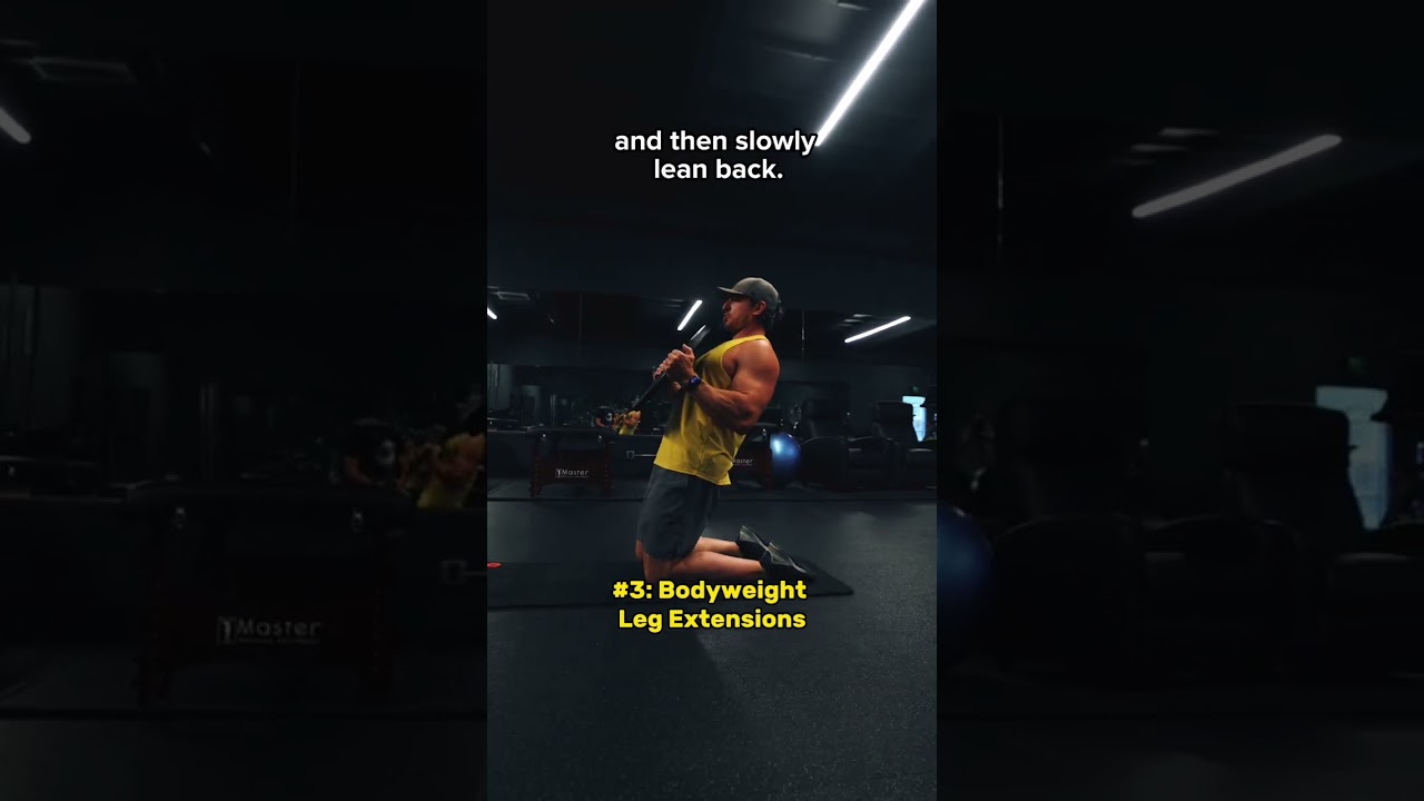 4 Moves If No Leg Extension Machine | Paragon Training Methods