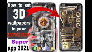 How to set 3D🤳 Live wallpapers in your Android Phone | #coolwallpaper#3dwallpapers#livewallpapers screenshot 5