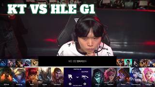 KT vs HLE Game 1 | LCK 2026 Rounds 1-2 Week 5 Day 1 | KT Rolster vs Hanwha Life G1