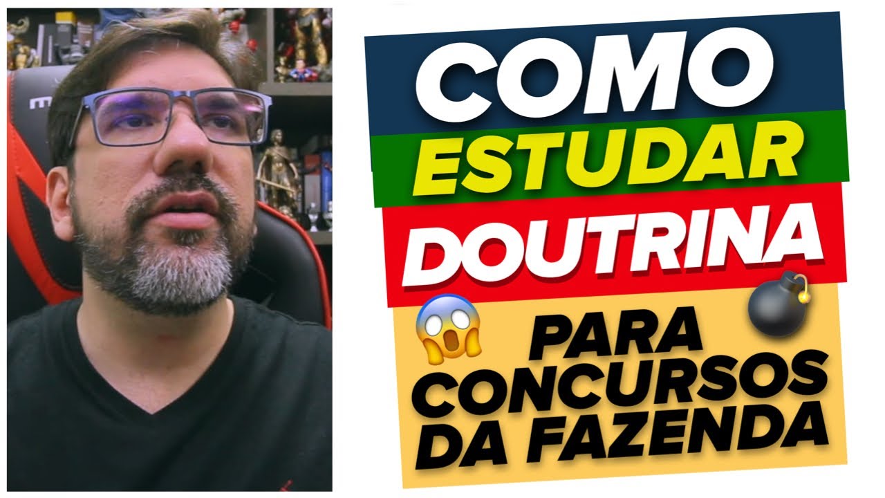 🔴🔥 O QUE NÃO TE CONTARAM SOBRE O ESTUDO DA DOUTRINA PARA CONCURSOS DA FAZENDA | PROF UBIRAJARA 🔴