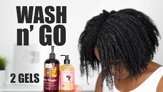 WASH N GO (Uncle Funky’s Daughter Curl Stimulator VS Camille Rose Curl Maker.)