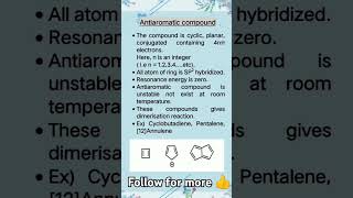 #antiaromatic #aromaticity #4nπelectron #chemistry #beautyofchemistry #ytshorts #youtubeshorts